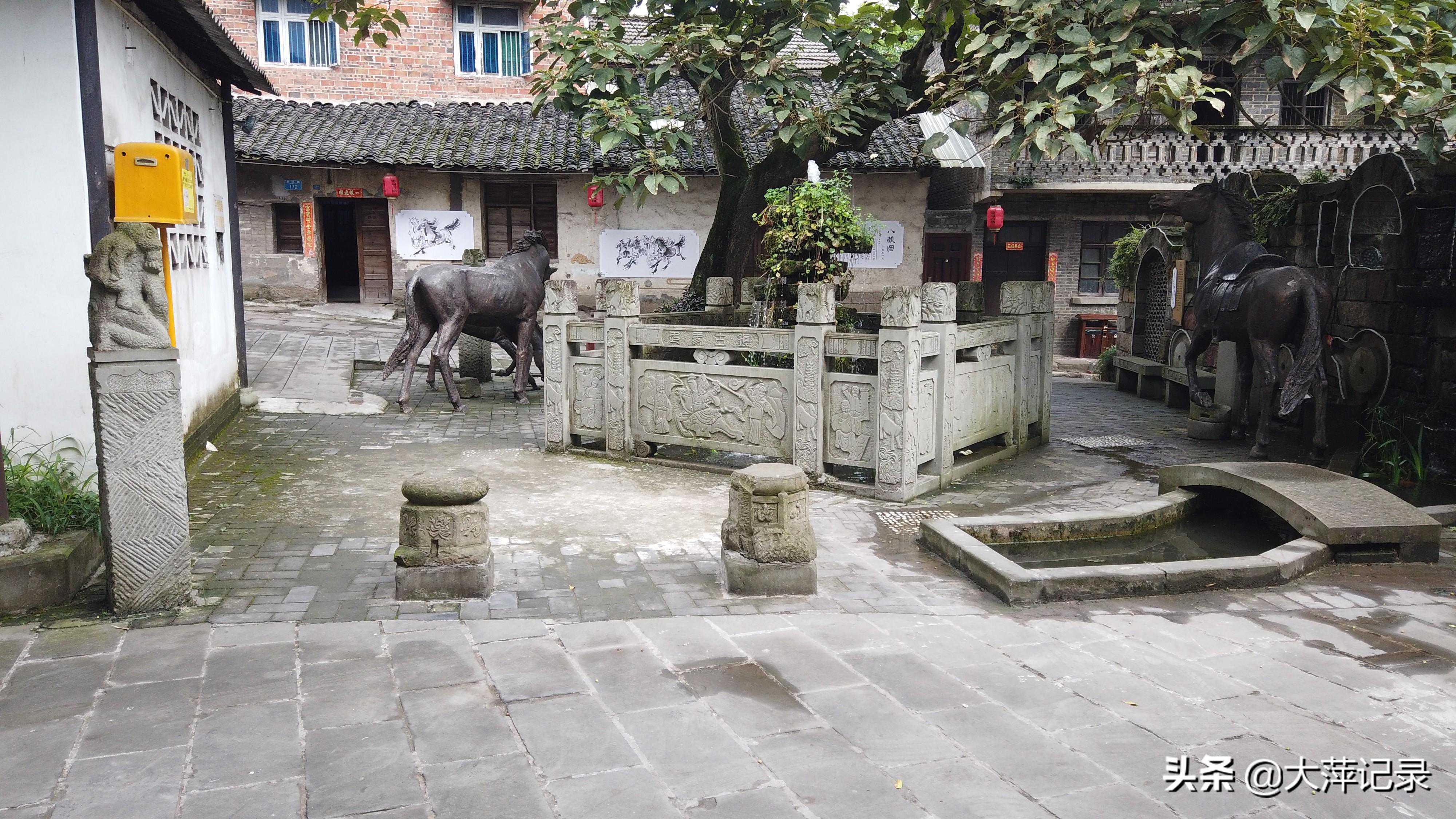 重庆走马古镇：自古称走马岗！#壮丽祖国山河#
