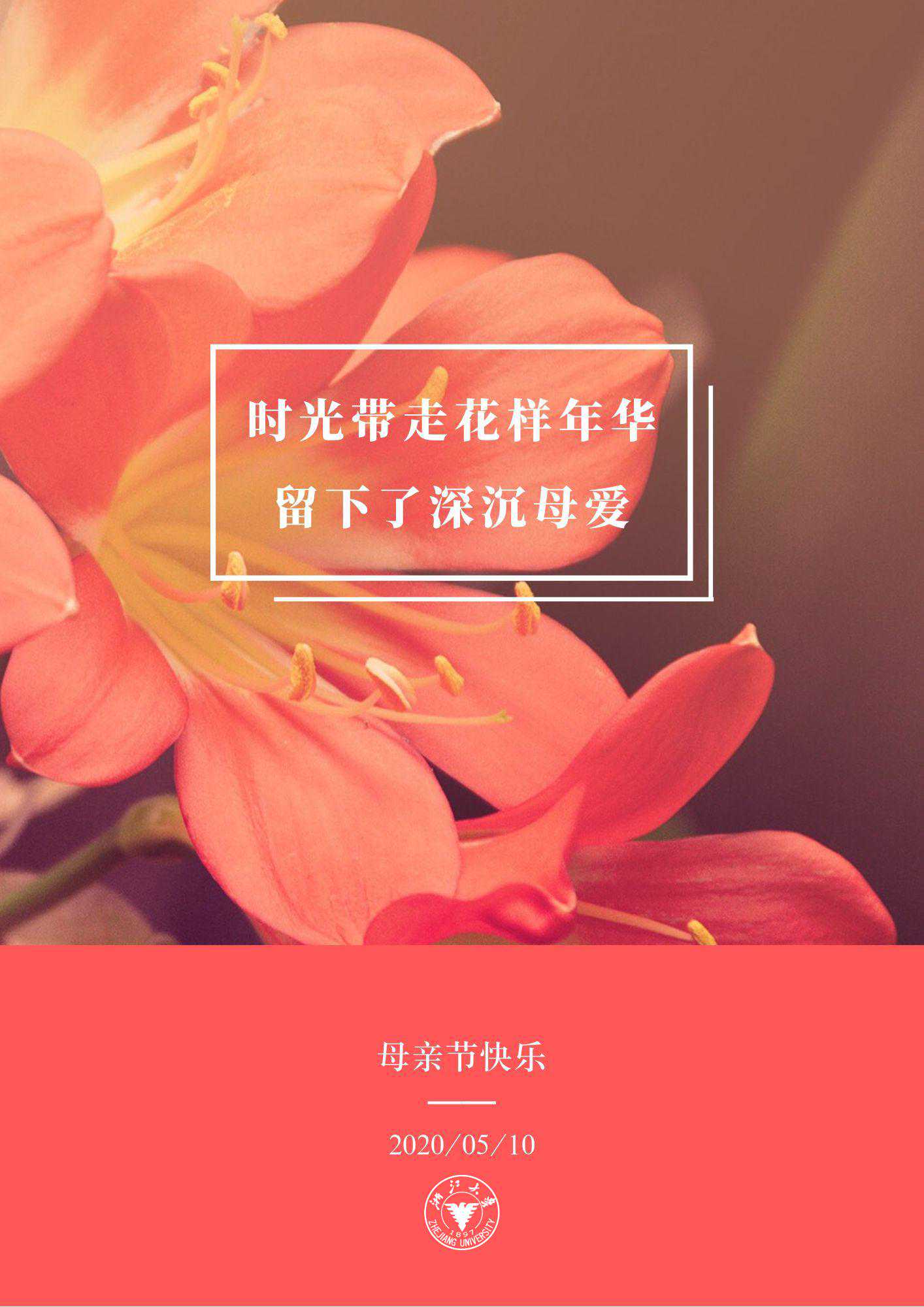 母亲节快乐！一起来看浙大的最美妈妈们~