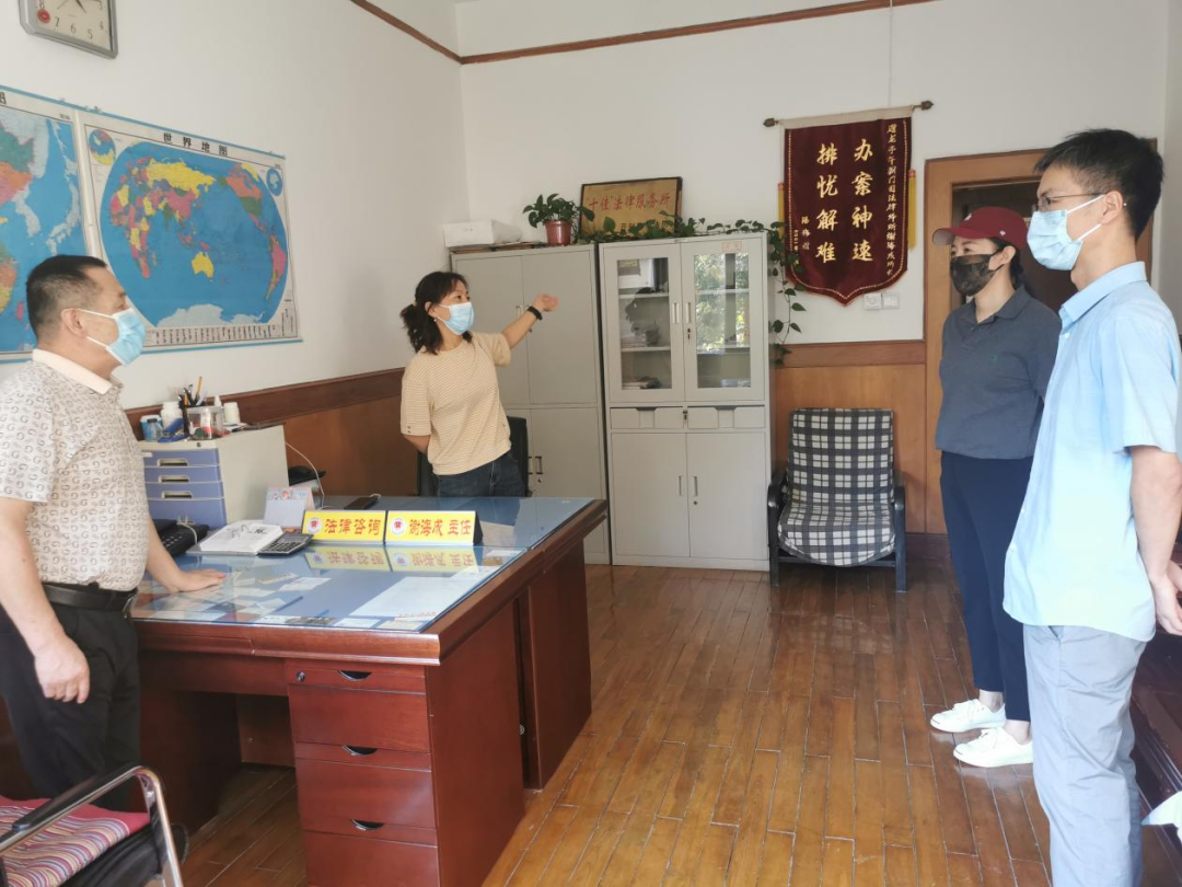 龙亭区人社局指导律师事务所创建基层劳动争议调解中心