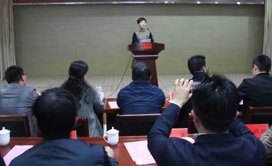 奋勇争先进 涟水教育工委举行主题演讲比赛