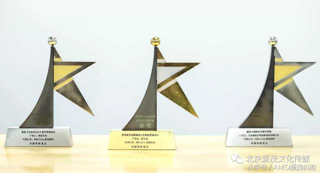 AMO Corp.爱茂机构斩获金网奖三项大奖，凸显新媒体全产业链价值