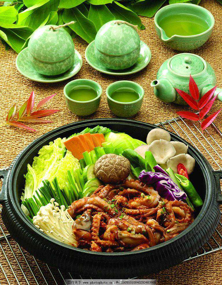 韩式拌饭 年搞火锅大餐特写，看到流口水哦，深夜放毒