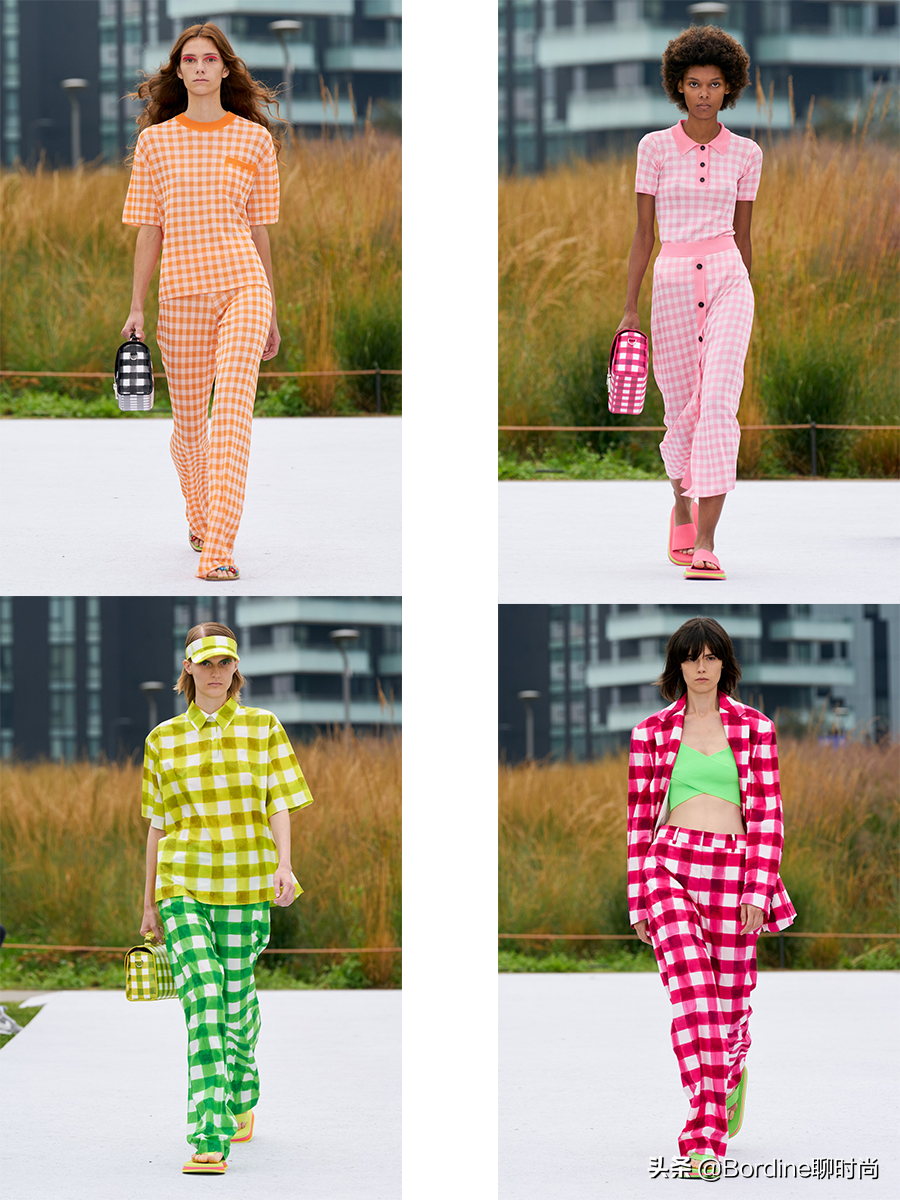MSGM 2022春夏系列，娇嫩粉色，生机绿色，花纹更添气质